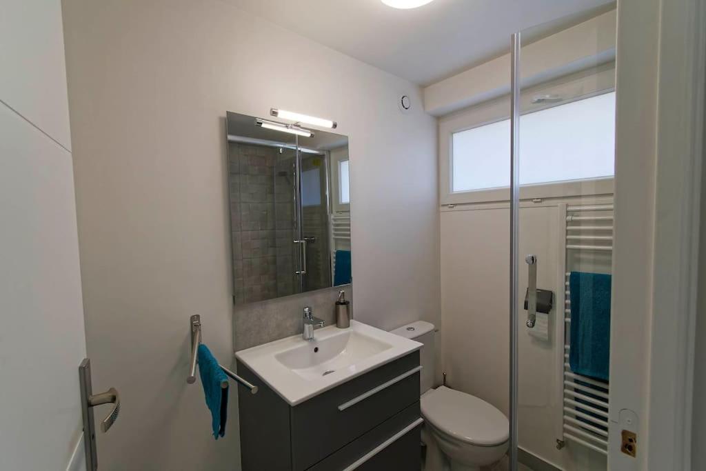 Mon Petit Coin Tranquille Apartment Coubron ภายนอก รูปภาพ